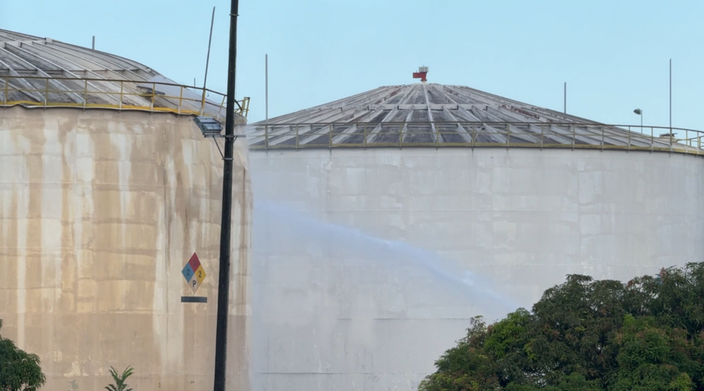 Força-tarefa controla vazamento de gás em indústria de Manaus