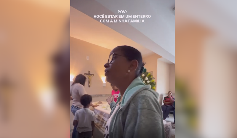 Viraliza vídeo de família em velório que duvida de corpo no caixão