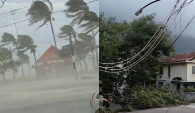 Ventos fortes acima de 100 km/h causam mortes e devastação no Brasil