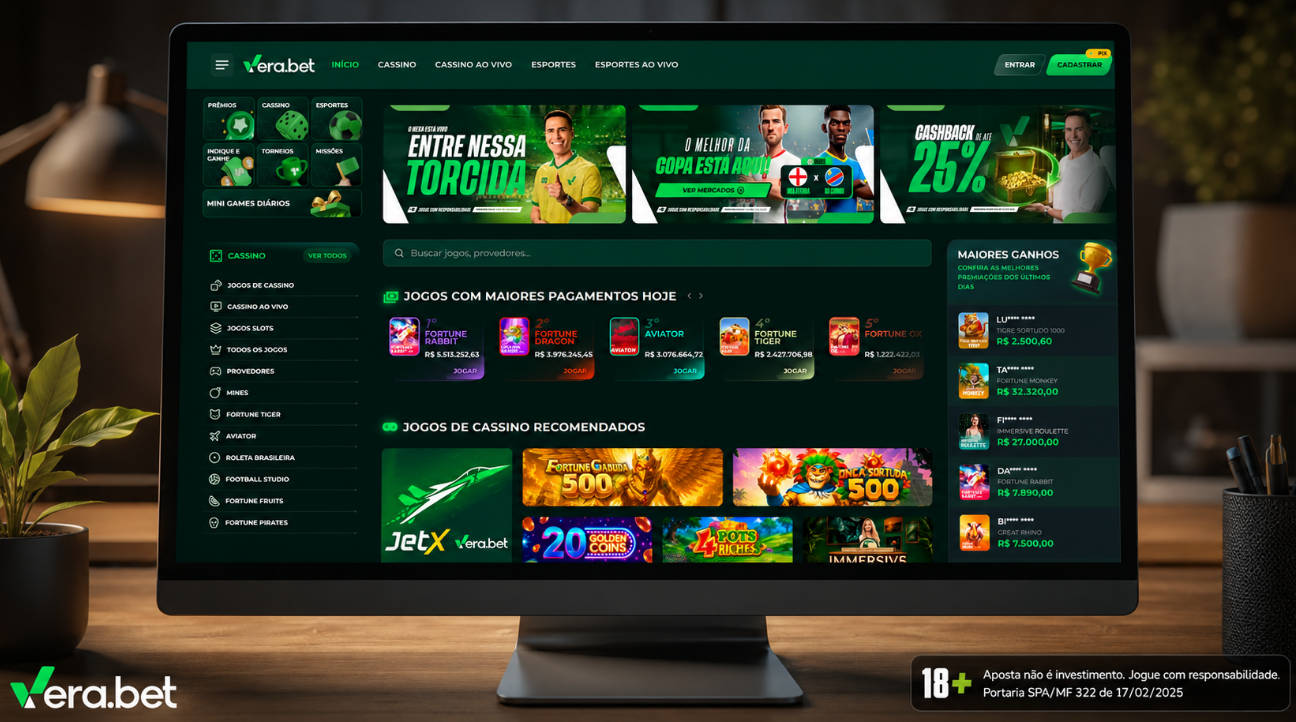 Aposte na Copa do Mundo com a Vera Bet e aproveite cada partida!