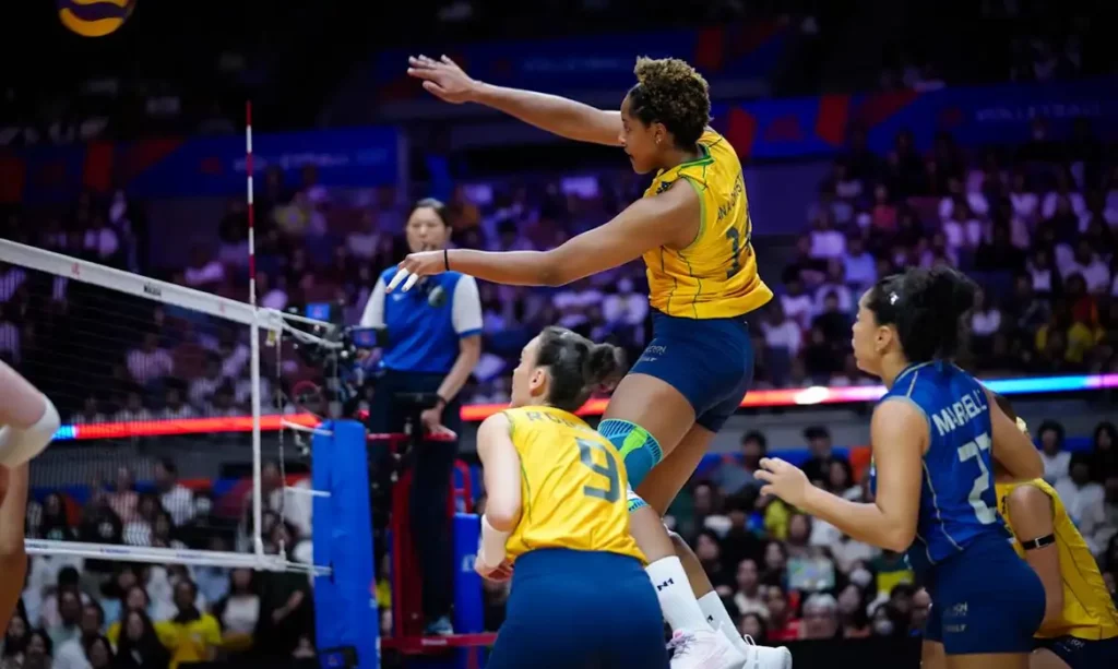 Brasil vence Polônia e avança para a fase final da Liga das Nações de Vôlei