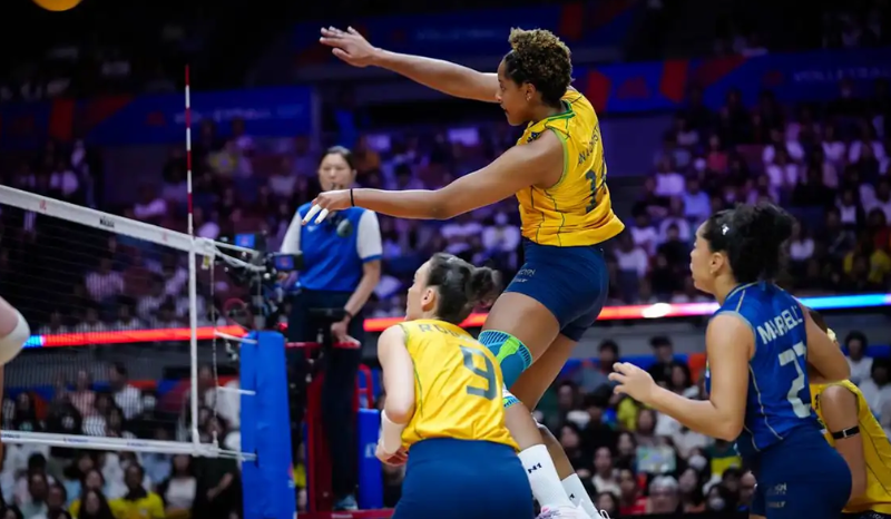 Brasil enfrenta Japão nas quartas da Liga das Nações de Vôlei Feminino