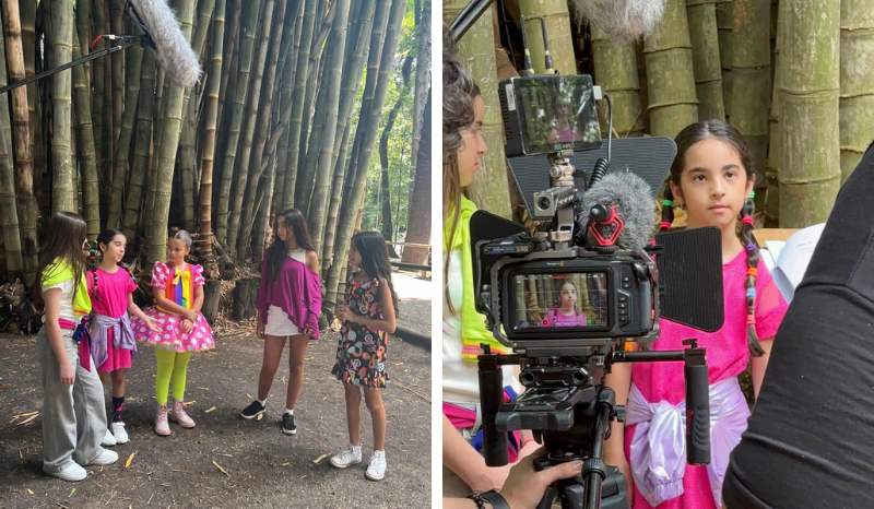 Maria Clara, jovem amazonense, brilha na estreia de série e novo filme
