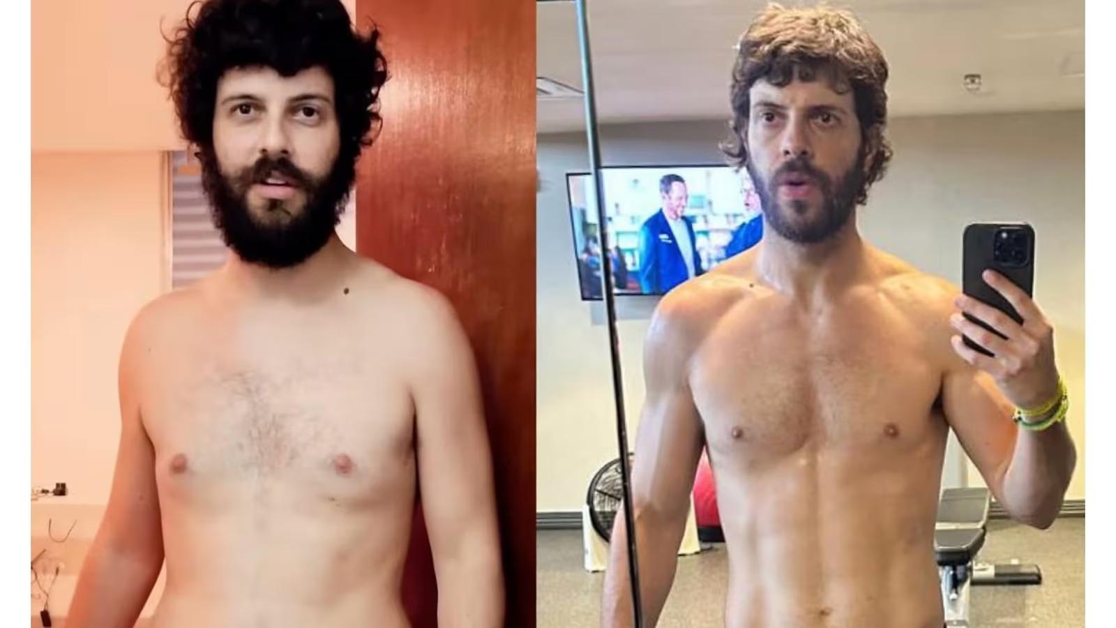 Diogo Defante revela transformação física e fala sobre saúde mental