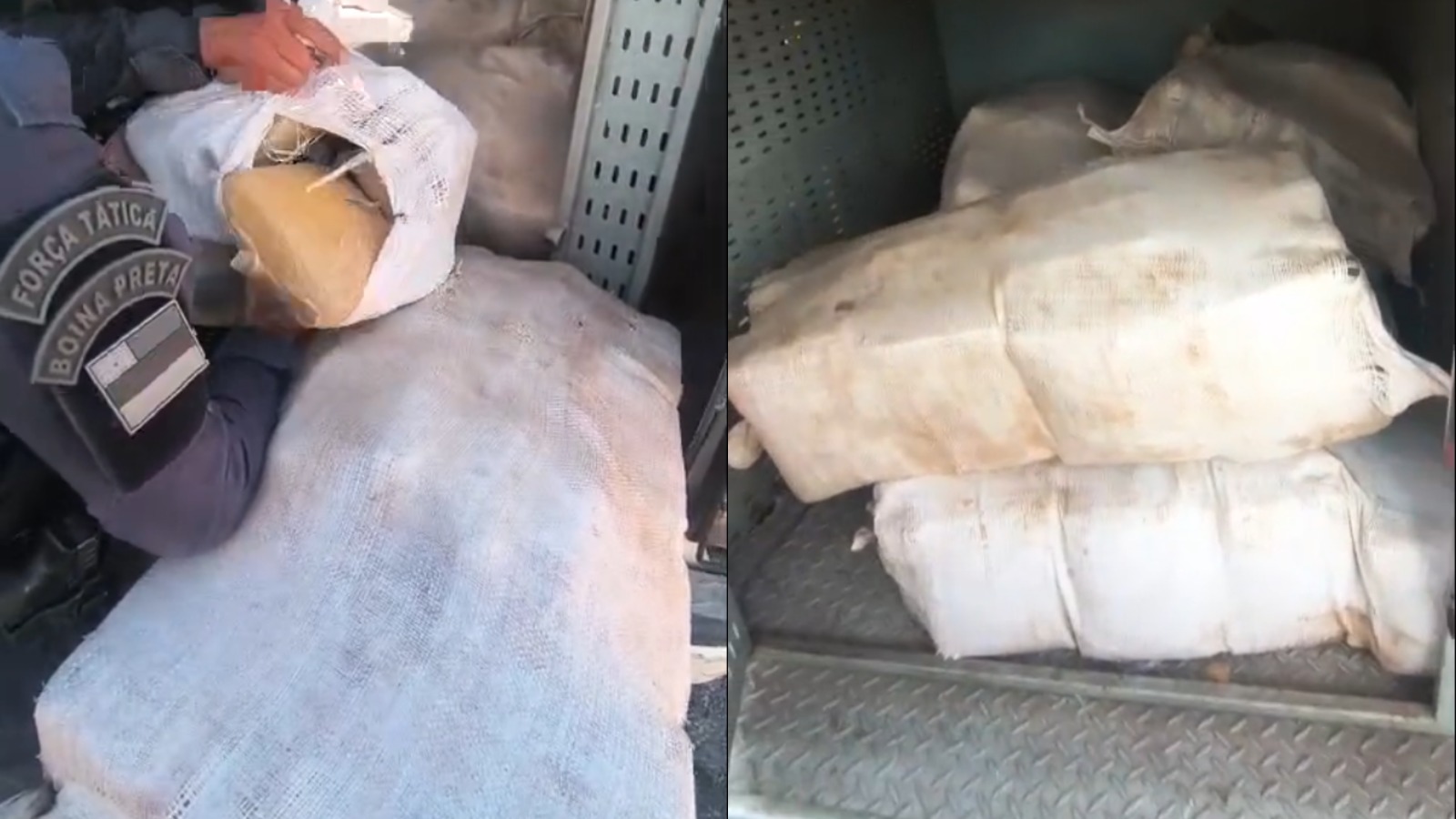 Polícia apreende cerca de 300 kg de entorpecentes no Lago Azul, Manaus