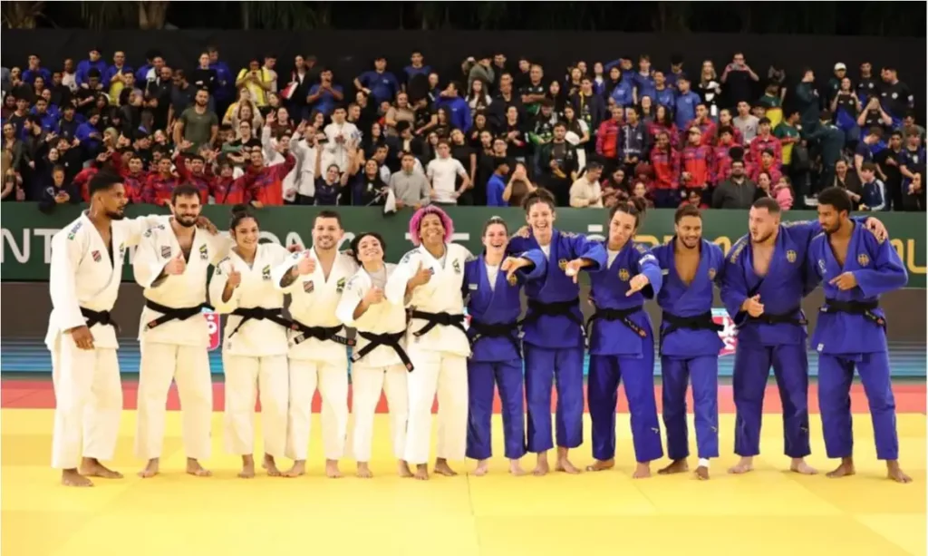 Brasil conquista título do Desafio Internacional de Judô ao vencer a Alemanha