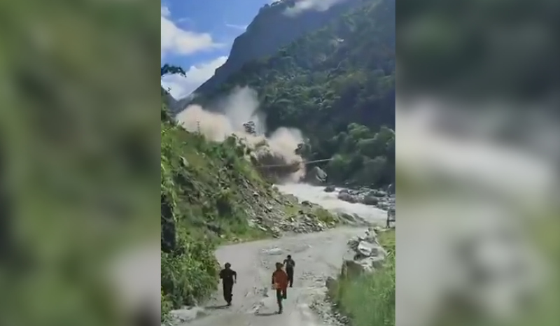 Trabalhador capta momentos de desespero durante avalanche no Nepal