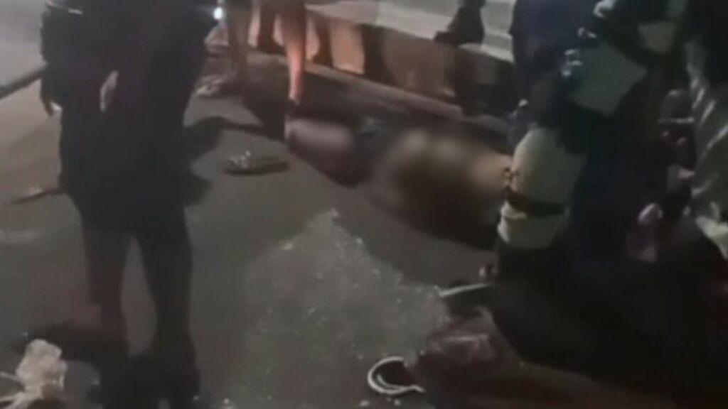 Acidente em Manaus: dois feridos após manobra arriscada em moto
