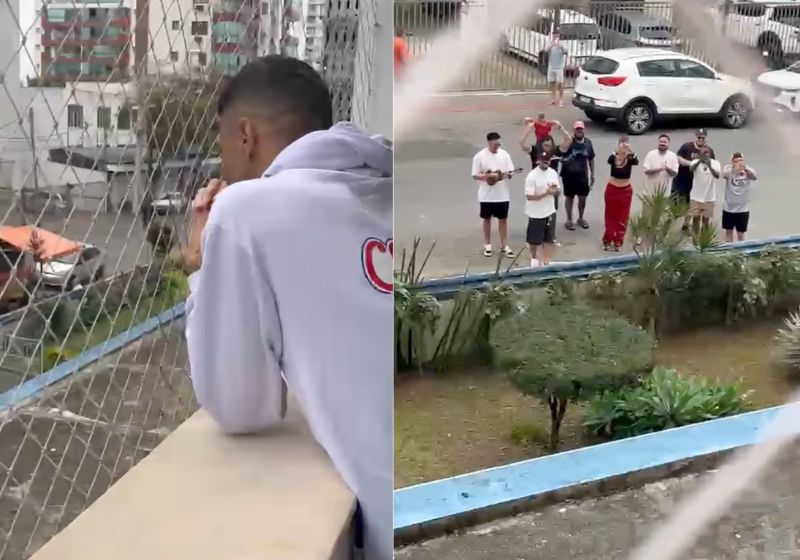 Amigos realizam roda de samba para apoiar músico antes de cirurgia