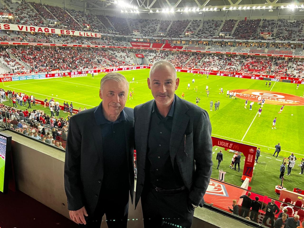 Carlo Ancelotti observa jogos da Europa em preparação para a Seleção