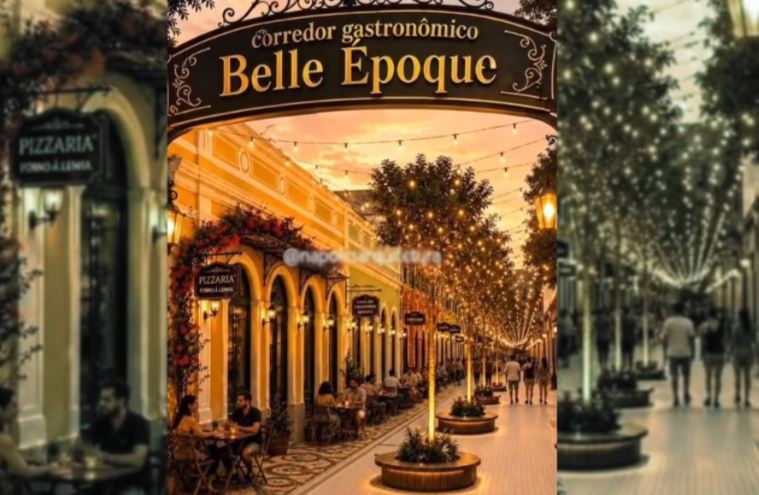 Rua Tamandaré em Manaus se transforma em corredor gastronômico inspirador