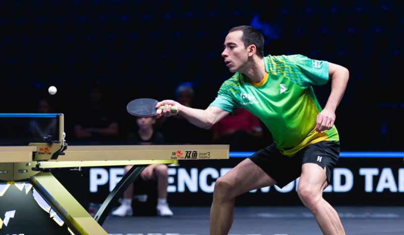 Hugo Calderano avança às oitavas do Europe Smash após vencer japonês