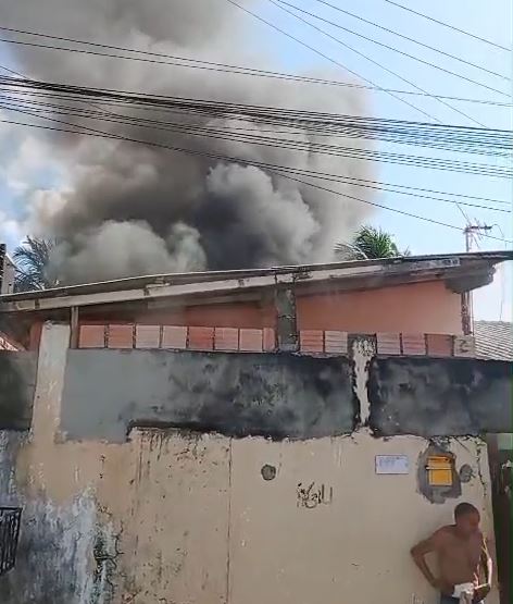 Incêndio atinge casa de idosos na zona leste de Manaus