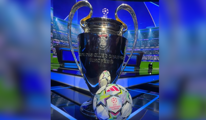 Sorteio da fase de Liga da Champions League 2026/27 é realizado pela Uefa