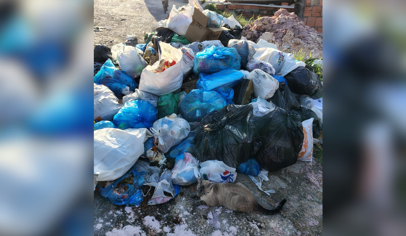 Moradores de Jorge Teixeira cobram coleta de lixo após 8 dias sem serviço