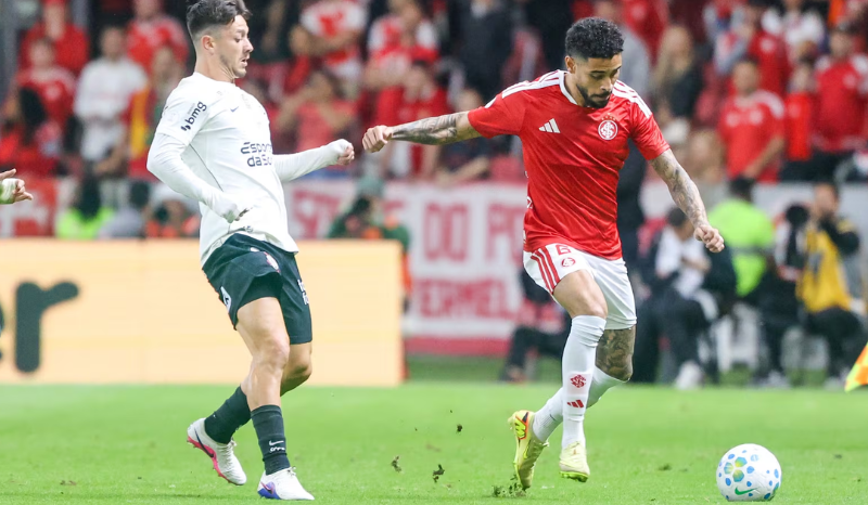 Corinthians busca reverter desvantagem contra o Inter na Copa do Brasil