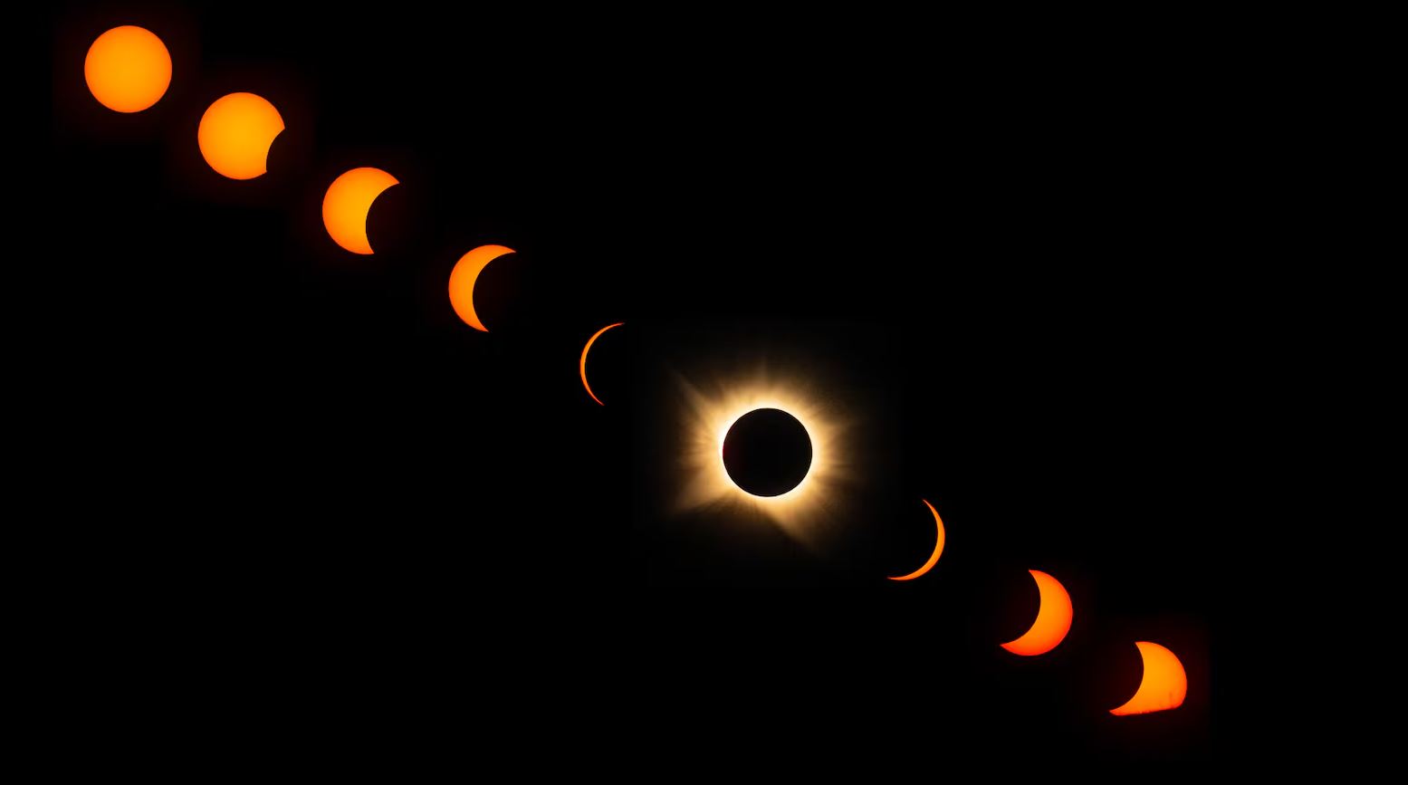 NASA exalta imagem de eclipse solar que cria ilusão de 'dois eclipses' na Espanha