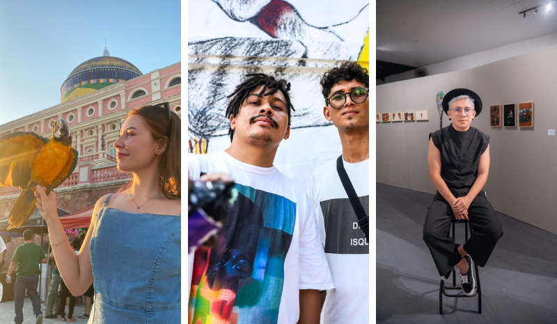 Exposição no Amazonas Shopping destaca o folclore brasileiro com artistas locais