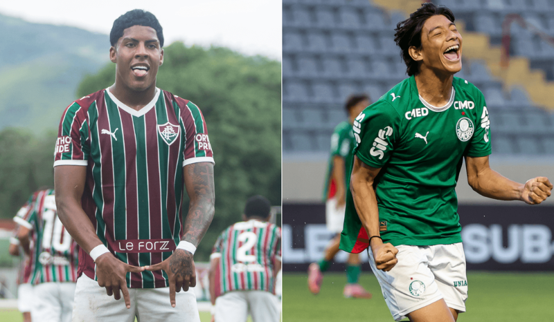 Fluminense e Palmeiras se enfrentam pela liderança do Brasileirão Sub-17