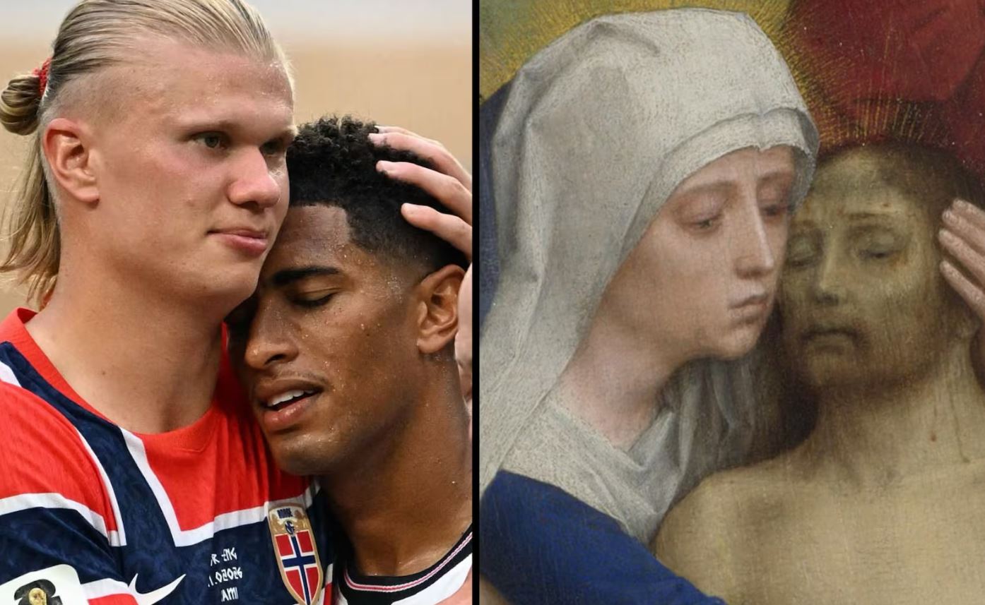 Perfil viraliza ao unir futebol e arte na Copa do Mundo