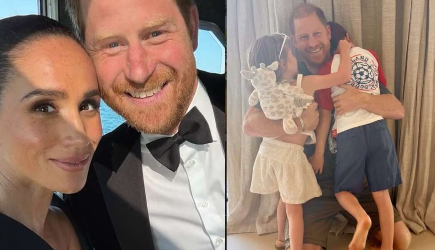 Harry e Meghan retornam ao Reino Unido com os filhos após seis anos