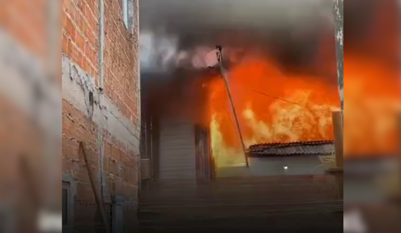 Incêndio atinge vila de casas e causa morte de animais em Belém