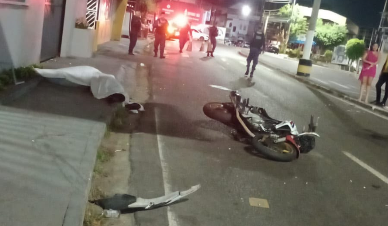 Motociclista morre após acidente na Avenida Maceió, bairro Nossa Senhora das Graças