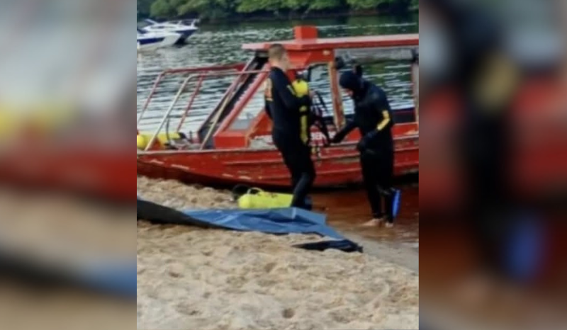 Jovem morre após colisão com moto aquática na Praia do Tupé