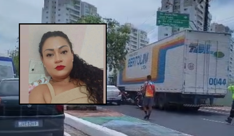 Mulher perde a vida em colisão com caminhão em Manaus