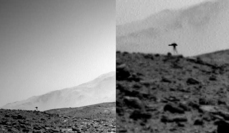 Nasa registra imagem de objeto em Marte que lembra água-viva e gera debates