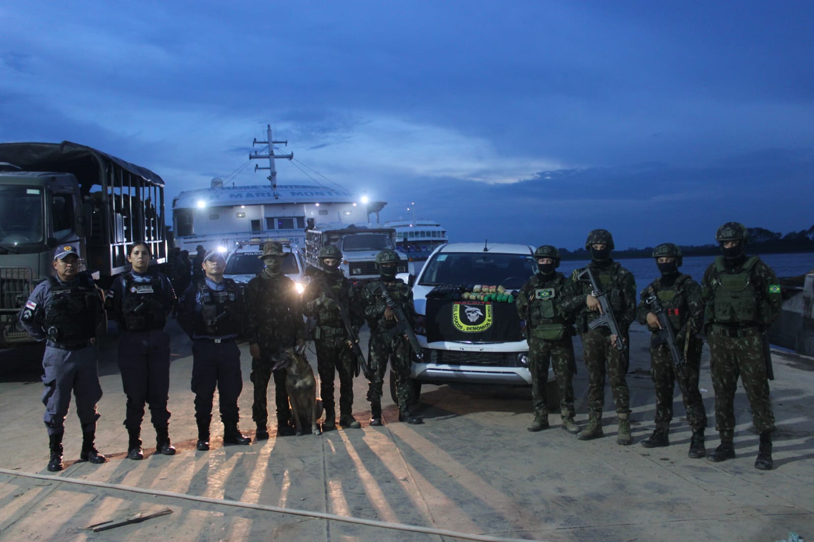 Exército apreende grande carregamento de cocaína em Tabatinga