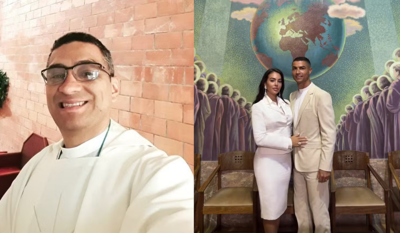 Padre ordenado pela Arquidiocese de Manaus celebrou casamento de Cristiano Ronaldo