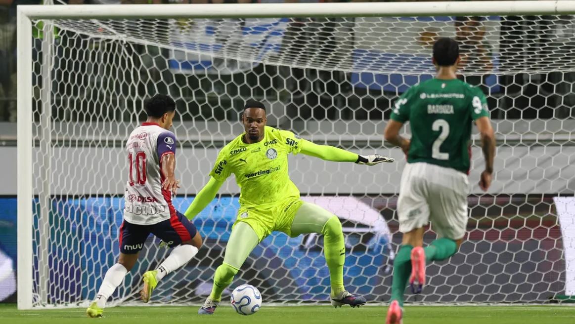 Palmeiras empata em 1 a 1 com Cerro Porteño na Libertadores