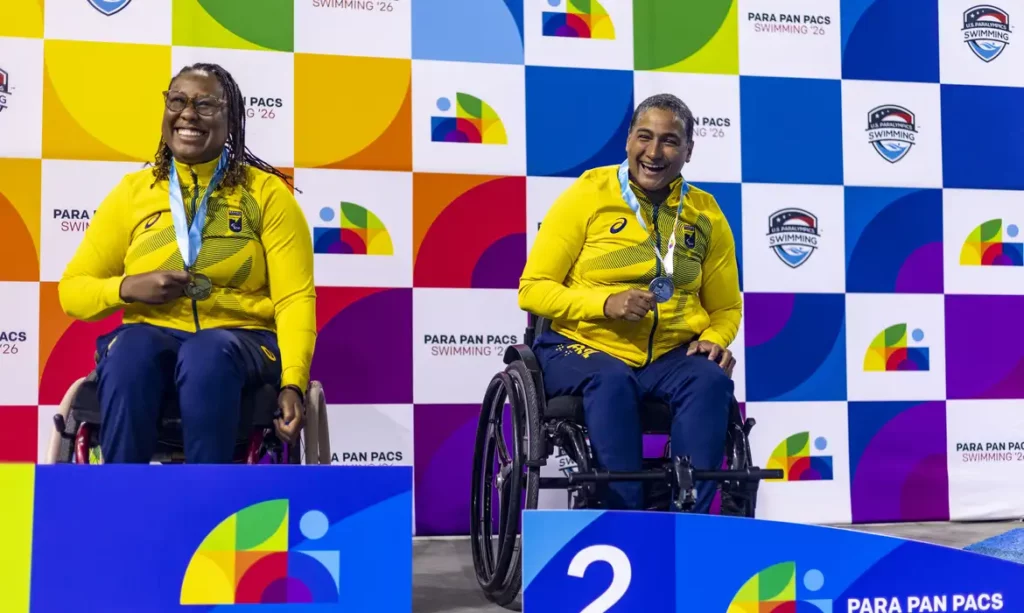 Brasil brilha no Parapan-Pacífico de natação com medalhas e recorde