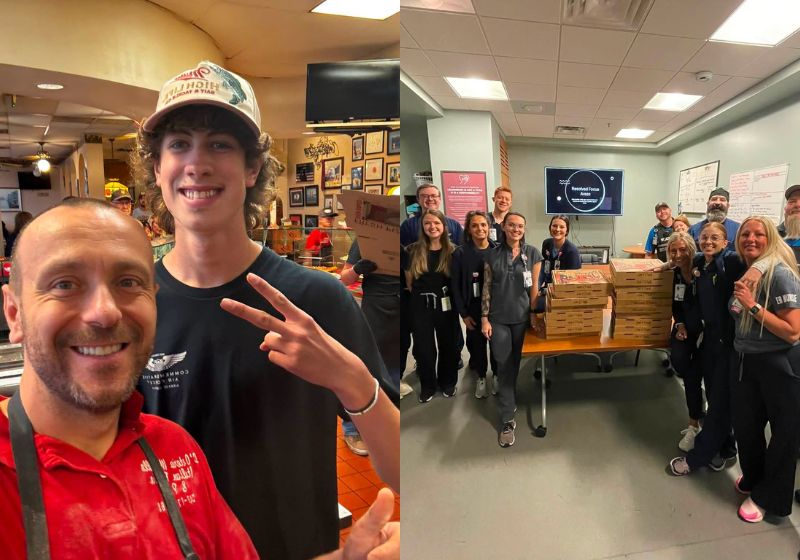 Pizzaria doa 18 pizzas a hospital após pedido falso em Cheyenne
