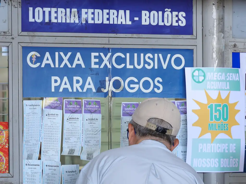Mega-Sena acumula e prêmio estimado chega a R$ 165 milhões