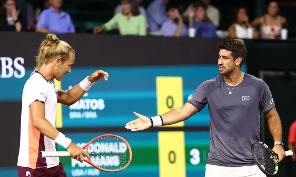 Rafael Matos e Orlando Luz avançam às semifinais do ATP de Cincinnati