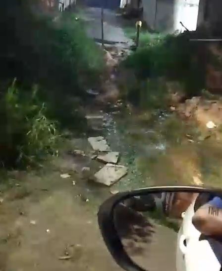 Motorista de APP critica ruas esburacadas em Manaus: 'Como é que passa?'