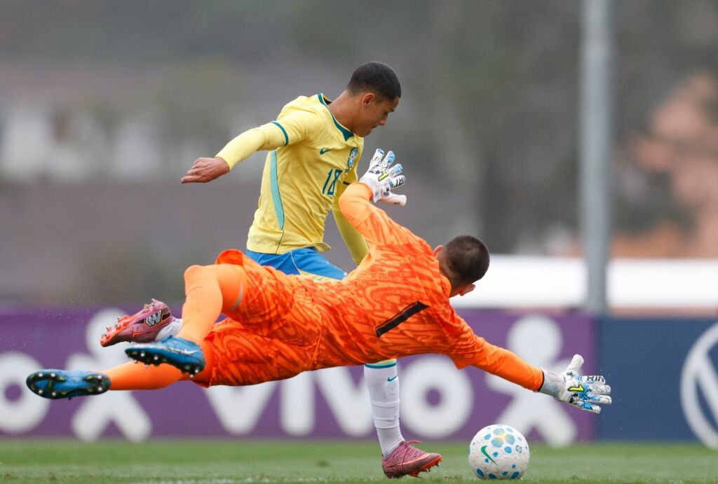 Brasil Sub-15 vence Uruguai com goleada histórica de 7 a 0