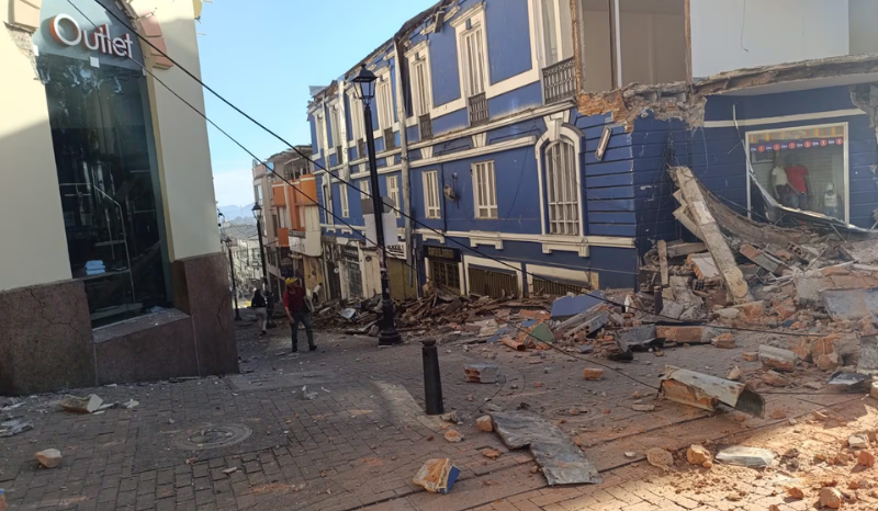 Sobrevivente narra momentos de terror durante terremoto na Colômbia