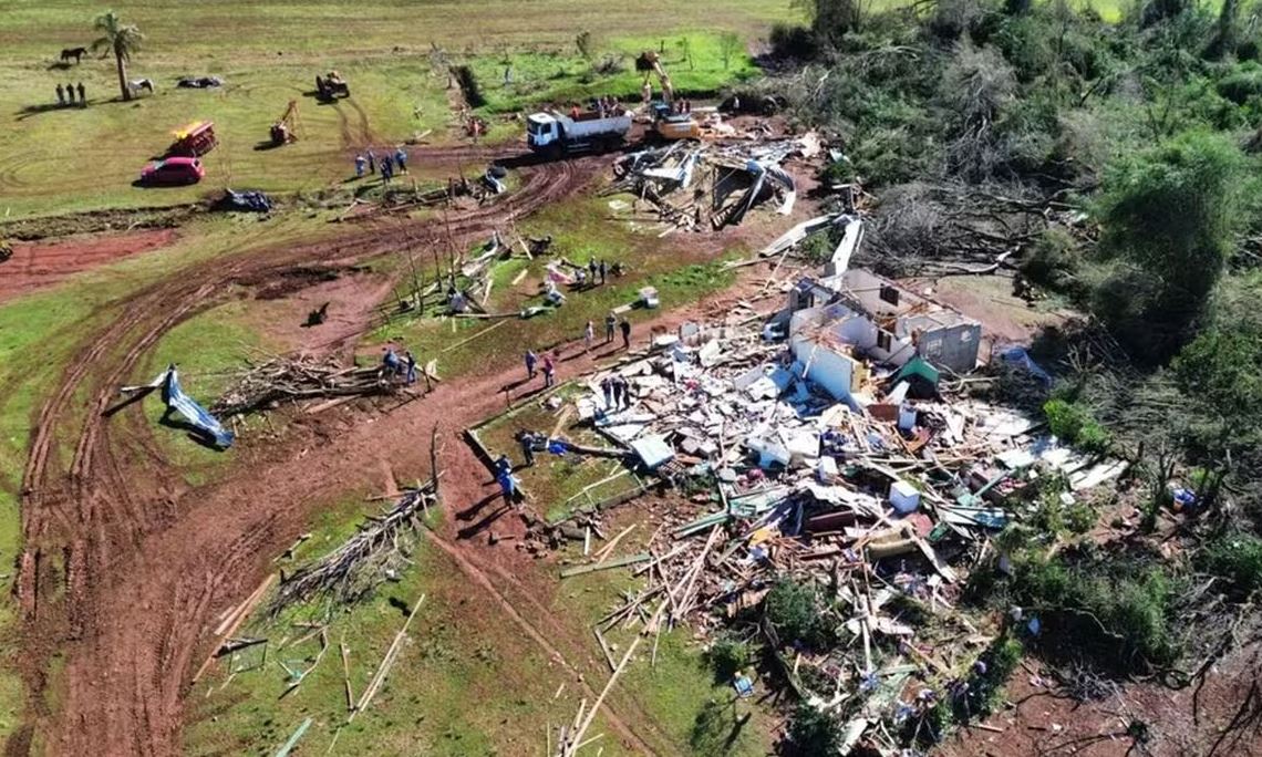 Brasil registra 81 tornados e pode superar recorde histórico em 2023