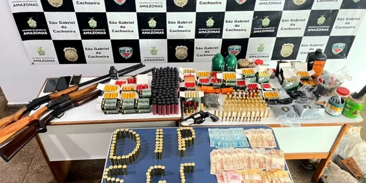 Homem é preso por comércio e posse ilegal de armas em São Gabriel da Cachoeira