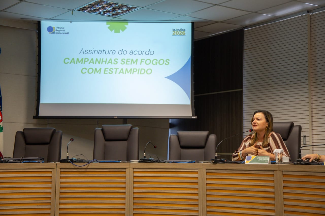 TRE-AM e partidos se comprometem a campanhas sem fogos barulhentos