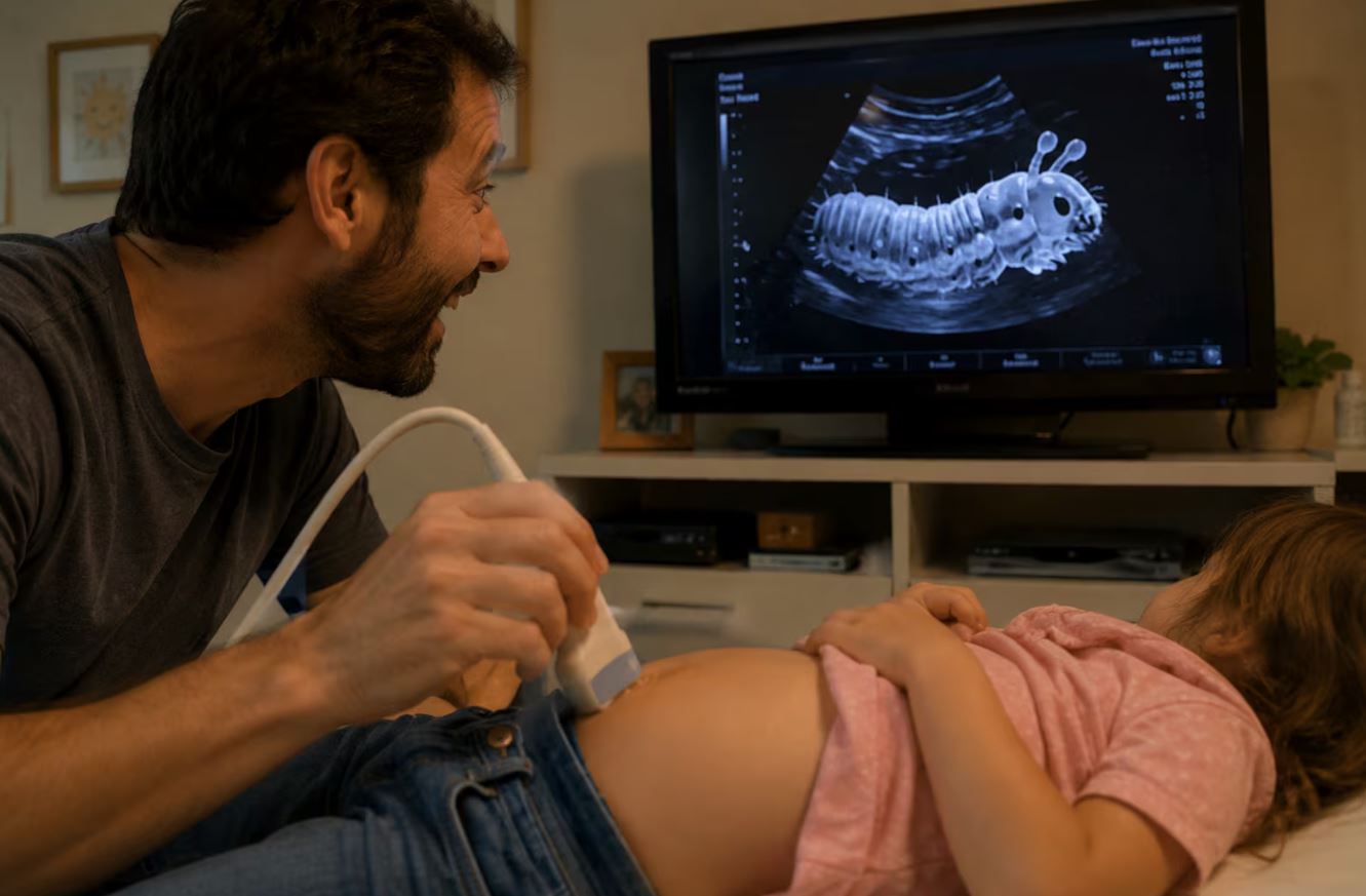 Trend de ultrassom ‘bicho na barriga’ gera polêmica entre pais e especialistas