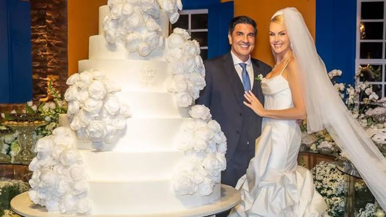 Ana Hickmann revela detalhes inusitados de seu bolo de casamento