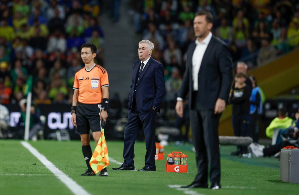 Ancelotti valoriza reação da Seleção na vitória sobre a Austrália