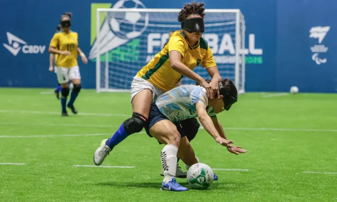 Brasil é vice-campeão da Copa América de Futebol de Cegos