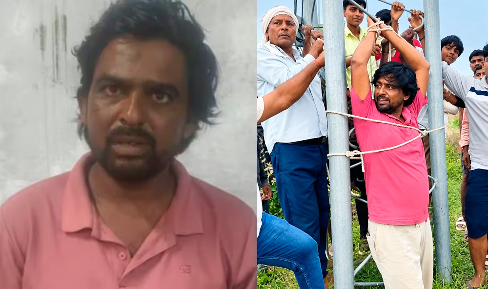 Moradores de vila na Índia amarram técnico em protesto contra internet ruim