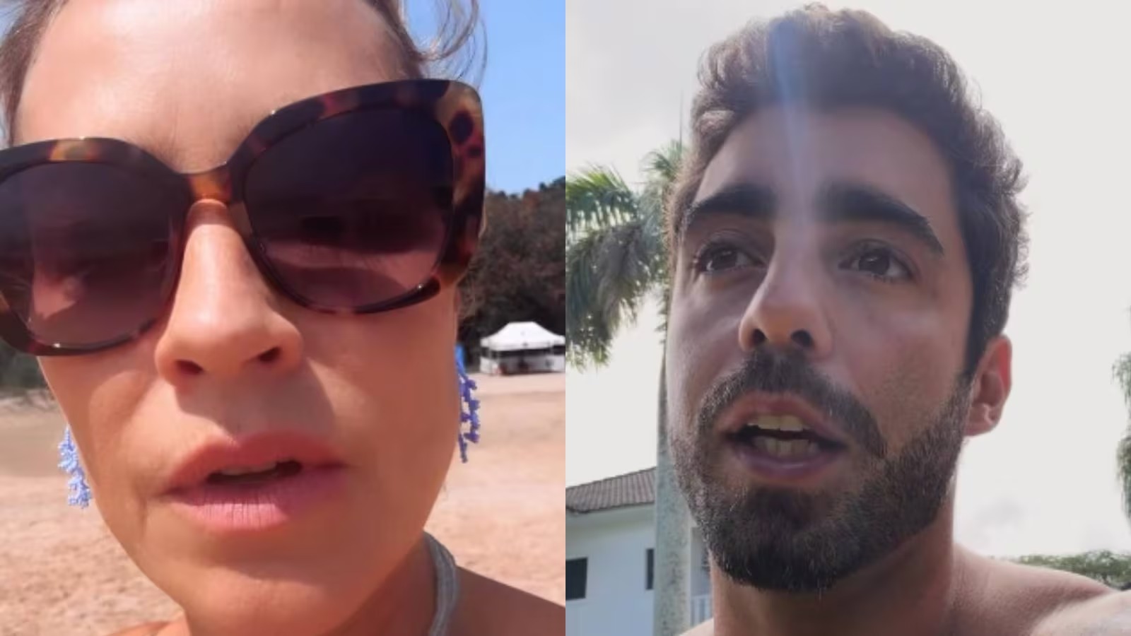 Luana Piovani e Pedro Scooby se enfrentam nas redes sociais após acusações