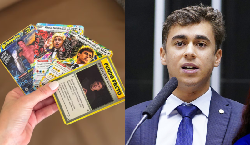 TRE-MG proíbe cards de campanha de Nikolas Ferreira inspirados em Pokémon